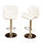 Glasgow Contemporary Tufted Adjustable Height Hidraulic Bar Stools, Set Of 2-1980071886