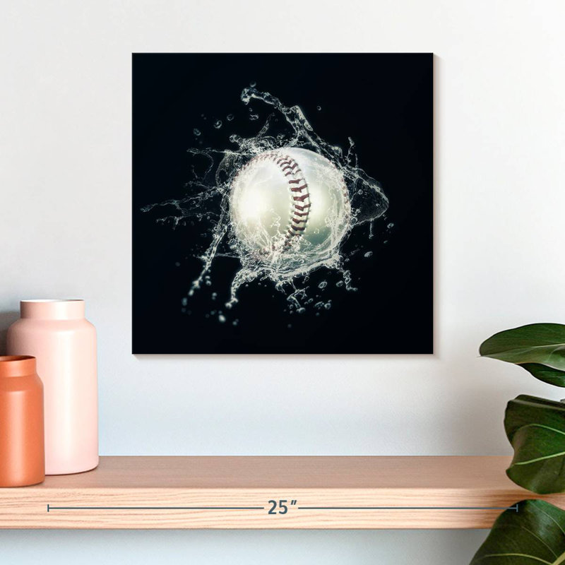 Sireci Baseball Splash, 16" H x 16" W