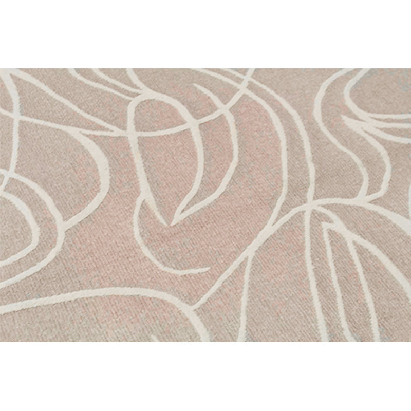 Cotton Abstract Area Rug