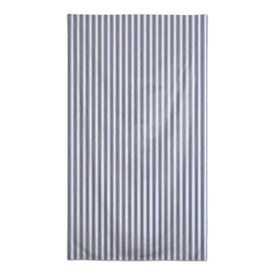 Nappe rectangulaire à rayures en polyester