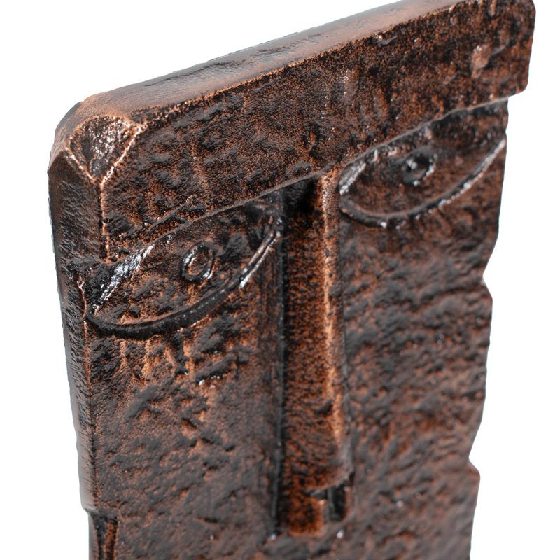 Sculpture Wabbaseka en aluminium avec base en marbre - haute