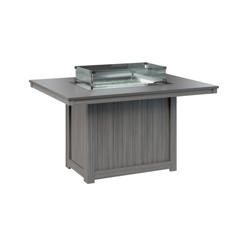Foyer de table rectangulaire 54 po Berlin Gardens Donoma, H 30 po x l 41 po x P 54 po
