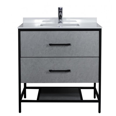 Ensemble de meuble-lavabo simple 32 po Christenbury