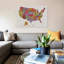 «US Map», impression sur toile-29633722-74385472-74385473