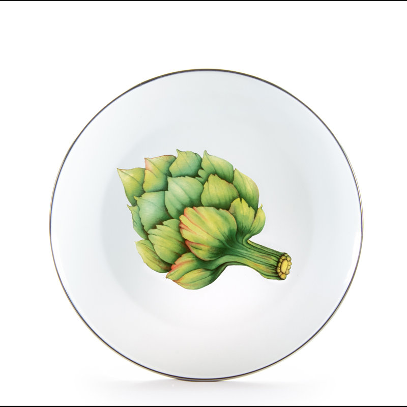 Set of 4 Fresh Produce Dinner Plates