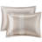 Taupe King Comforter - 7 Piece Chenille Luxury Bed Bedding