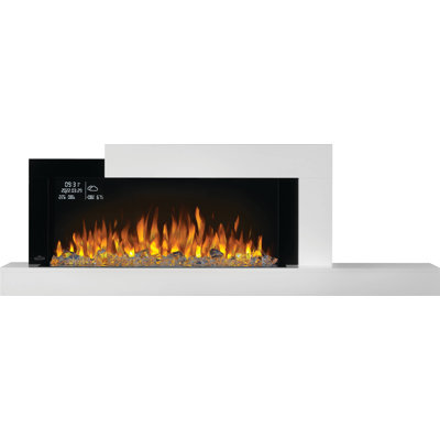 Napoleon Stylus Cara Elite Smart Wall Hanging Electric Fireplace - NEFP32-5019W-IOT - 59-Inches Wide