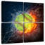 Eau et feu Softball-429527903