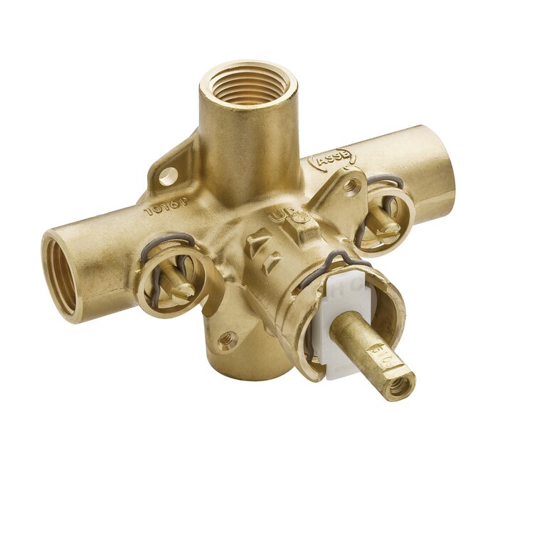 M-Pact Posi-Temp IPS Connection Pressure Balancing Valve with Satefy Stops