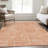 Premium Machine Washable Prisco Orange Rug-20468432