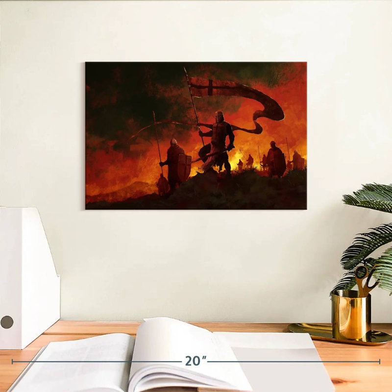 Keiri Medieval War, 8" H x 12" W