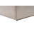 Stylish 3-Seat Sofa, Mocha, 119.3 x 42.5 x 25.6 inches | 100% Hornbeam Frame, 100% Linen Fabric, 32 DNS Foam for Comfort | Includes 2 Pillows, Plastic Legs | Perfect for Living Room & Family Spaces