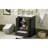 24'' Bathroom Vanity With Ceramic Sink Combo, Modern Freestanding Storage Cabinet  With Silver Handles,  Soft Closing Doors-1023785794