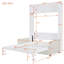 Lit escamotable double pleine grandeur avec coussin
