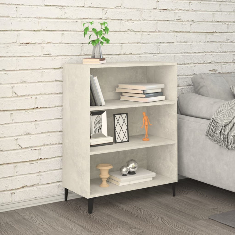 Foxburg 90cm H x 69.5cm W Standard Bookcase, Beige