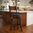 Analuz Swivel Upholstered Faux Leather Counter Stool with Solid Wood Frame-2143721969-2143721930