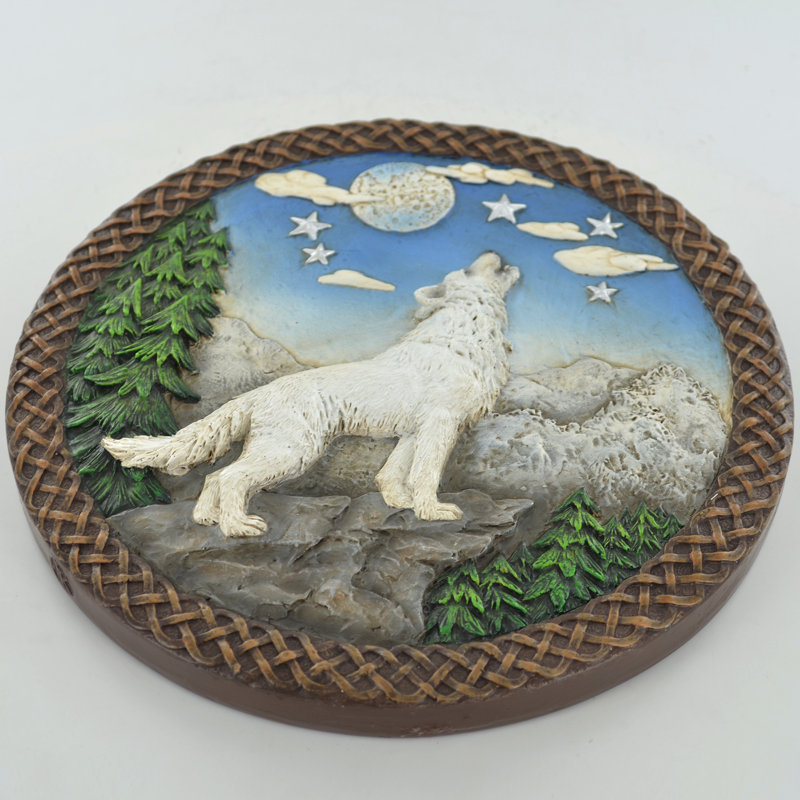 Rustic Animals Wall Decor on Resin