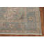 Tapis bleu clair à motif géométrique traditionnel 6 x 9