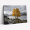 Paysage d'automne, art mural sur toile, ensemble de 1