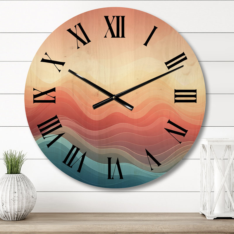 Horloge murale Alvesta, Moyenne