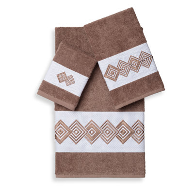 Noah 3 Piece Turkish Cotton Towel Set