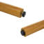 Tabourets modernes avec dossier en rotin et structure en bois Emington-574172685-574172684