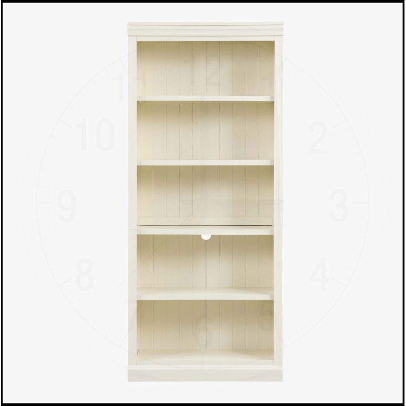 Stylish 83-Inch Tall Wood Bookcase Suite with LED Light Strip, Adjustable Shelves, and Modern Design for Versatile Home Storage