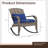 All-Weather Wicker Adirondack Rocking Chair with Cushions-530957306-530957305