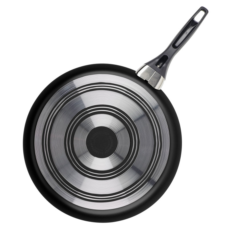 Farberware 15-Piece Black Nonstick Aluminum Cookware Set