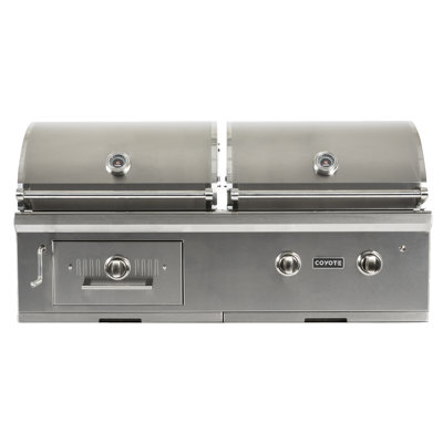 Coyote Grills 2 - Burner Built-In Gas and Charcoal Grill