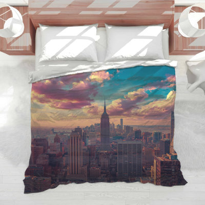 New York City Skyline Comforter