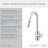 Amalfi Pull Down Single Handle Kitchen Faucet-35943587