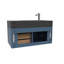 Ensemble de meuble-lavabo mural simple 36 po Bassi-573101965-573101960-573101963