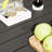 Rectangular Outdoor Dining Table, 70.9" W, 32.7" D-1403327166