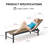 Marilea Outdoor Aluminium Reclining Chaise Lounge-84669749