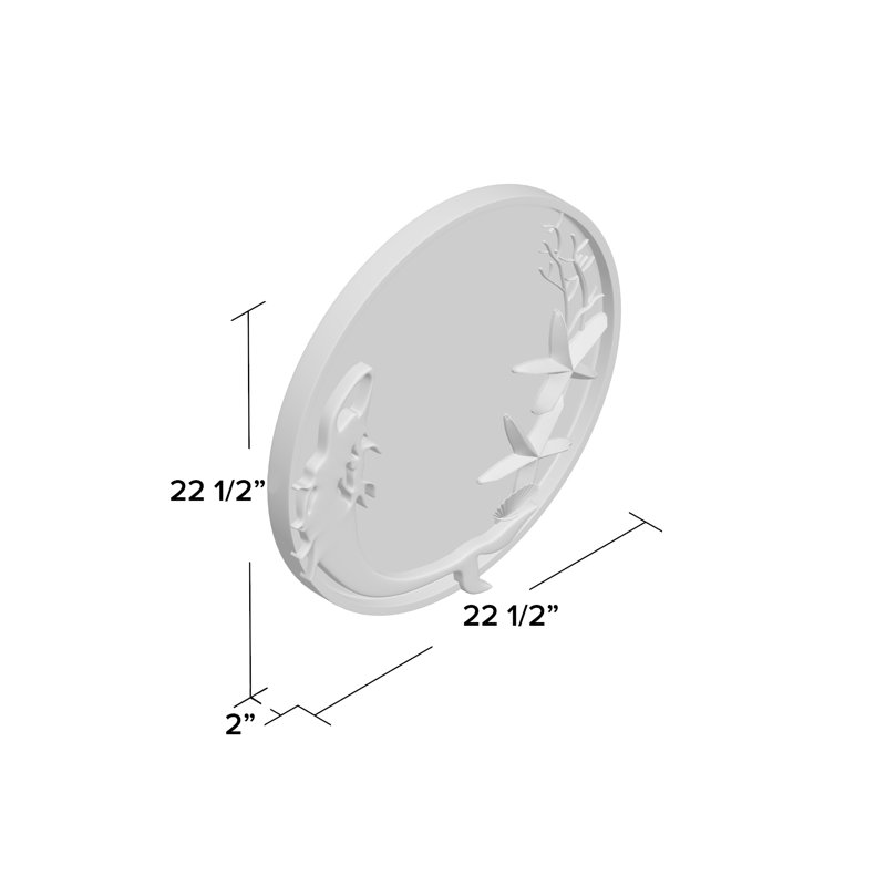 Mermaid Iron Wall Mirror