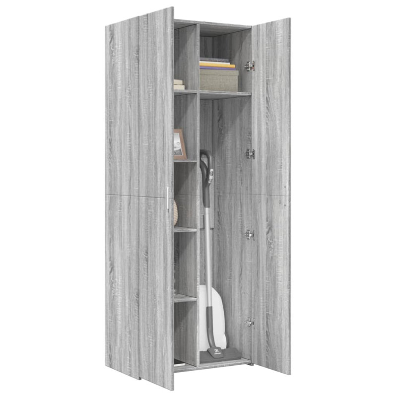 Alquaves 70cm Sideboard, Grey/Sonoma