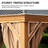 16 Ft. W X 12 Ft. D Aluminium Patio Gazebo