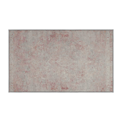 Tapis gris lavable à la machine