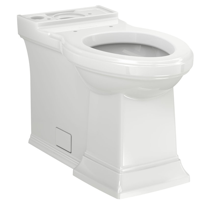 American Standard Town Square S GPF Elongated Comfort Height Floor Mounted Kit, White