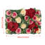 Panneaux muraux de fleurs artificielles, toile de fond florale suspendue
