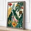 Tropical Garden Dense Botanical - Wrapped Canvas-1399340076-1399340077