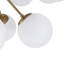 Lustre spoutnik moderne en verre 16 lumières