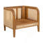 Chaise avec accoudoirs de patio Kirkby
