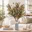 Branches d'automne artificielles rustiques 36 "avec baies et feuilles, fausses tiges d'automne pour vase, décor de Noël