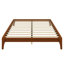 Base de lit plateforme en bois de bambou sec massif avec support en lattes de bois-1777221888