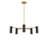 Zentro Five Light Chandelier-125545133-125545134