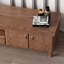 Table basse de style nordique avec meuble télé classique