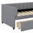 Twin Size Upholstered Daybed With Drawers-1590485386
