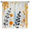 Rideaux à motif floral et voilage obscurcissant - 2 panneaux